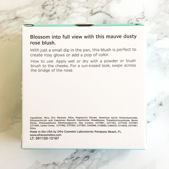 NIB OFRA Ultra-Pigmented Powder Blush in Rose (XL 10g size!) - Picture 3 of 6